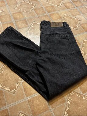Vintage Shady Ltd. Baggy Grey-Black Jeans - Eminem Y2K - Size 34